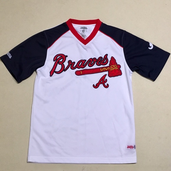 atlanta braves men's shirts